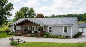 Double Wide With Metal Roof