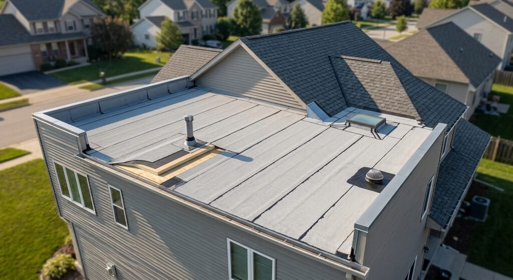 residential modified bitumen roof