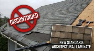 3-Tab Shingles Discontinued