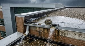 Modern Flat Roof Drainage Details Fail