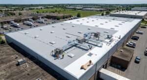 New Flat Roof for Commercial Space