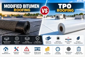 Modified Bitumen Roof vs TPO